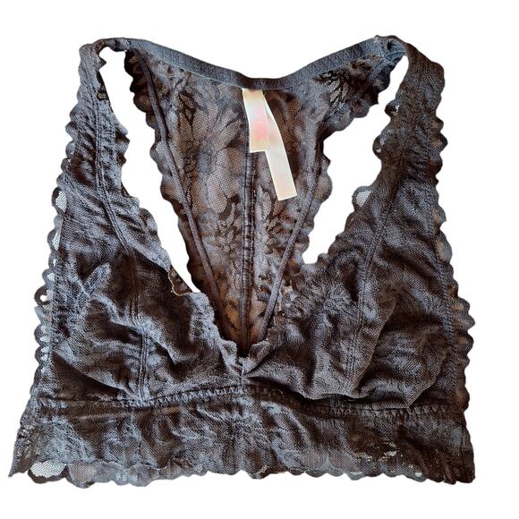 Victoria secret Pink Lacy bralette bundle of 3 size M floral sexy wireless lot - Picture 4 of 9